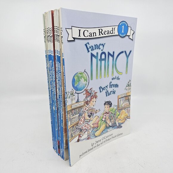 I Can Read Level 1 Fancy Nancy & the Boy from Paris Books Lot of 11 Jane OConnor - Picture 1 of 13